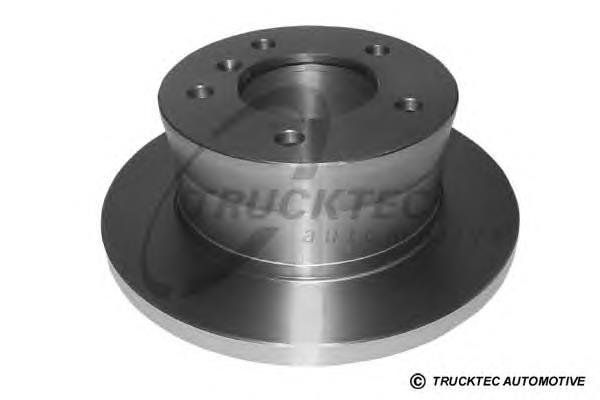 Диск гальмівний задній Trucktec 0235054