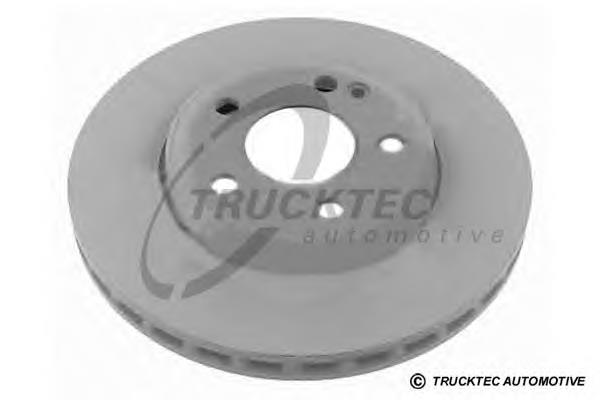 0235139 Trucktec диск гальмівний передній
