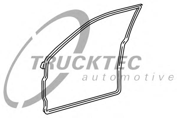 Ущільнювач двері передньої лівої (на двері) 8877 Febi
