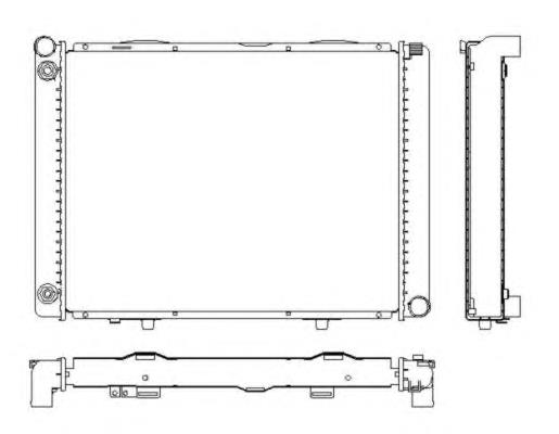 Радіатор охолодження NRF 52023