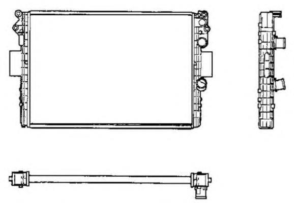 Радіатор основний NRF 53623 ціна, від 82.51 USD