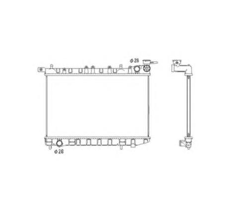 Радіатор основний NRF 53583 ціна, від 74.04 USD