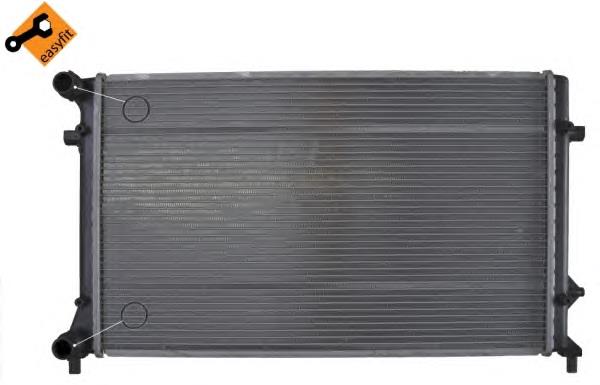 Купити 53405 NRF Радіатор двигуна