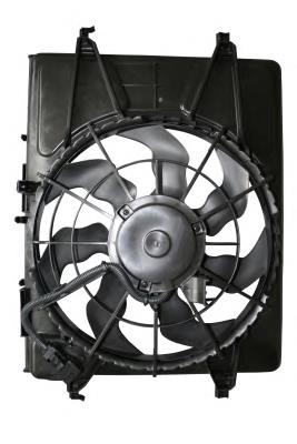 Дифузор радіатора охолодження, в зборі з двигуном і крильчаткою FP32W172 FPS
