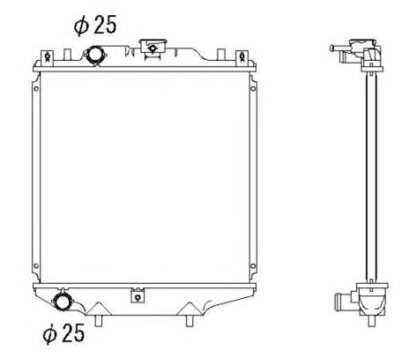 Радіатор основний Hart 637200 ціна, від 37.20 USD
