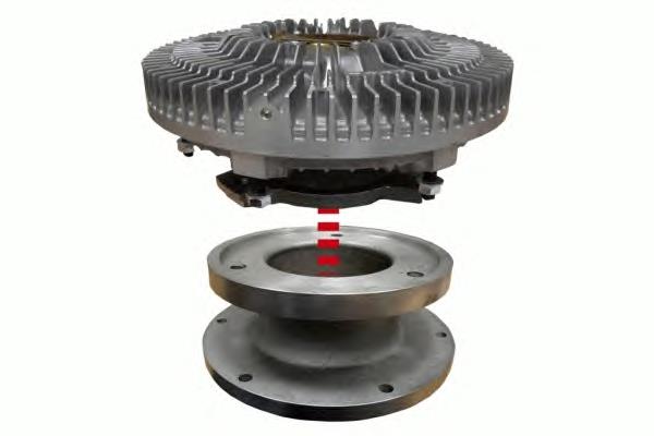 В'язкова муфта вентилятора NRF 49021 ціна, від 286.95 USD