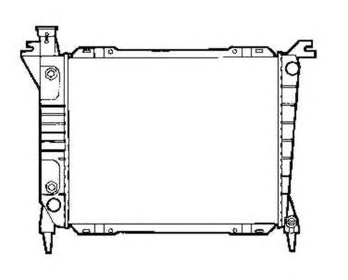 Радіатор основний Polcar 3255081 ціна, від 82.45 USD