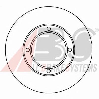 Диск переднього гальма ABS 15658 ціна, від 19.48 USD