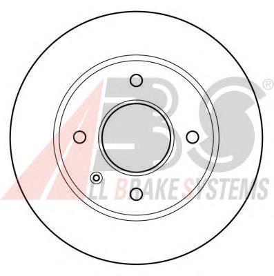 Диск переднього гальма ABS 15728 ціна, від 28.17 USD