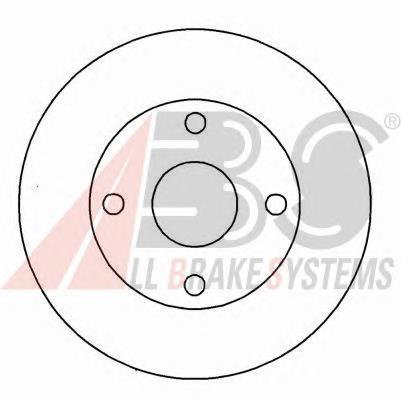 Диск переднього гальма Ford 5022664 ціна, від 34.18 USD