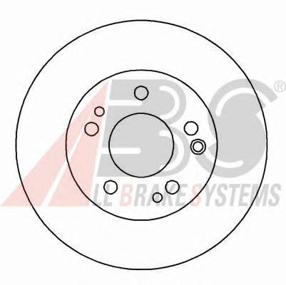Диск переднього гальма ABS 15790 ціна, від 30.35 USD