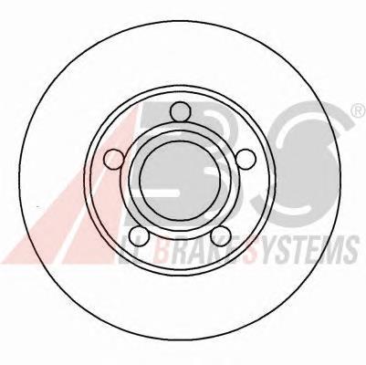 Диск переднього гальма ABS 16248 ціна, від 51.68 USD