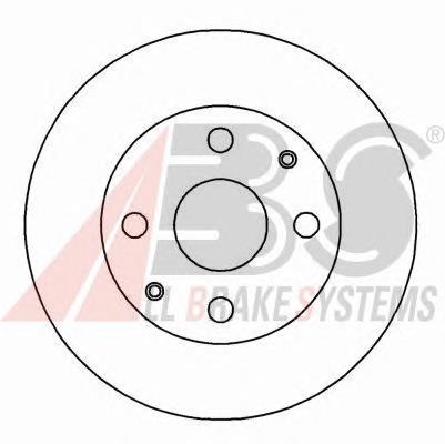 Диск гальмівний передній Blue Print ADT34359