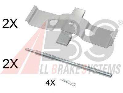 Ремкомплект гальмівних колодок Audi A8 D2 (4D2, 4D8) (Ауді A8)