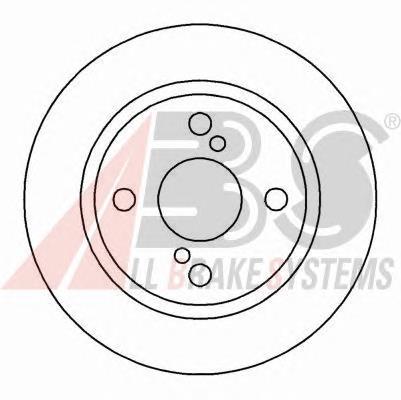 Задні дискові гальма Toyota Corolla ліфтбек (E9) (1987 - 1992) ціна, від 14.64 USD