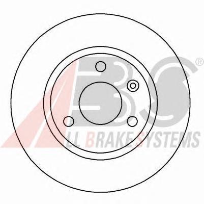 Диск переднього гальма ABS 16145 ціна, від 22.39 USD