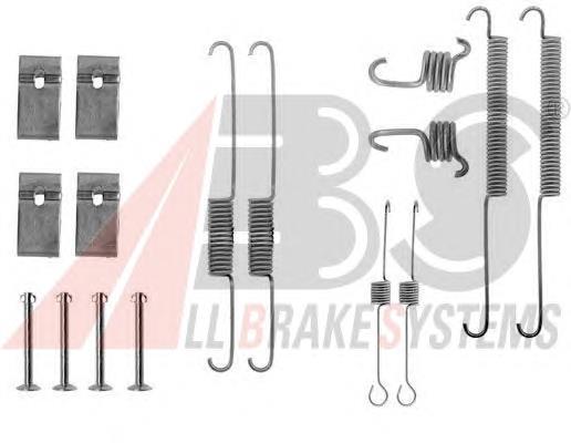 6181210 Ford Монтажний комплект задніх барабанних колодок