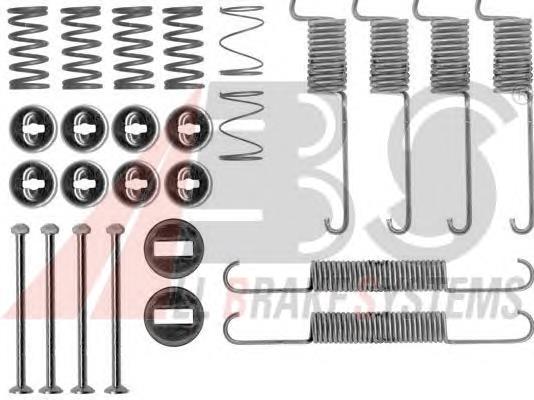 Ремкомплект гальмівних колодок Mercedes A0025863242