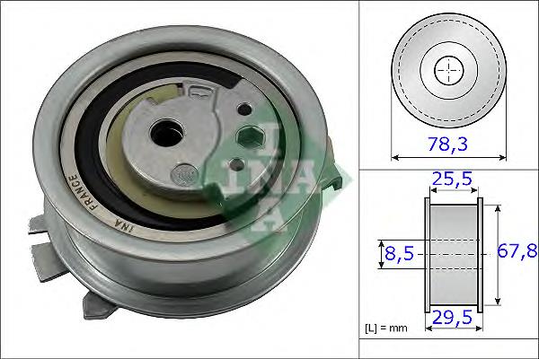 531082510 INA Ролик натягувач