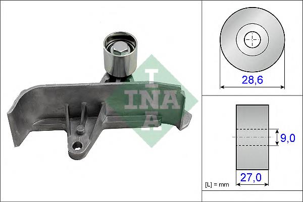 Ролик ременя ГРМ, паразитний INA 532060110 ціна, від 34.99 USD