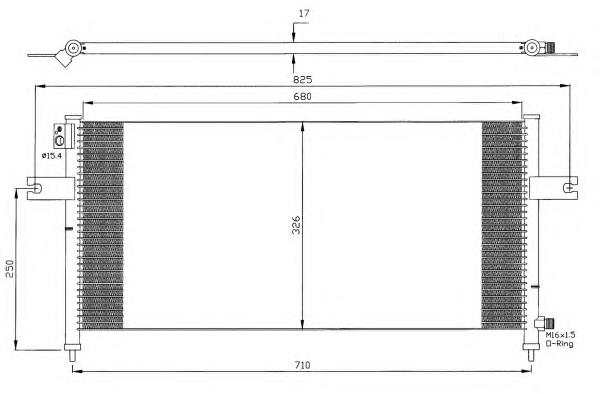 Конденсатор кондиціонера Polcar 2796K8C1 ціна, від 51.81 USD