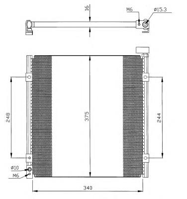 Конденсатор кондиціонера NRF 35264 ціна, від 59.08 USD