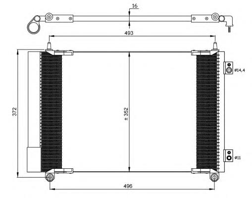 KTT110539 Thermotec Конденсатор