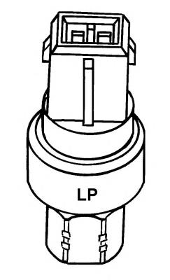Клапан тиску кондиціонера Volvo 6849313