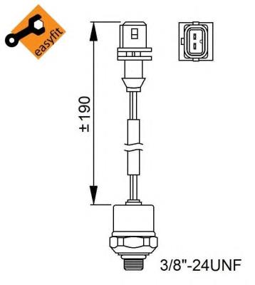 Датчик абсолютного тиску кондиціонера Thermotec KTT130036 ціна, від 17.06 USD