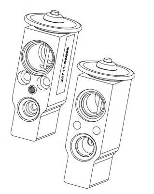 KTT140018 Thermotec Клапан TRV, кондиціонера