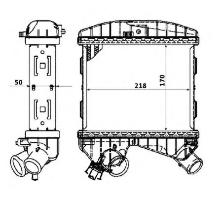 Інтеркулер DAM031TT Thermotec