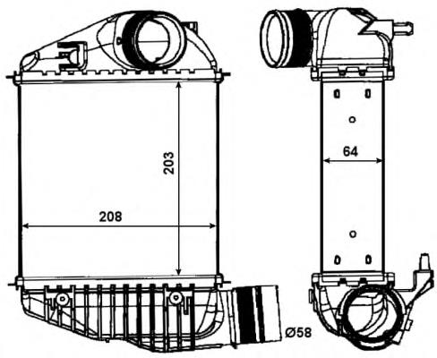 Інтеркулер 30015 NRF