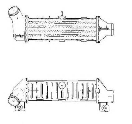 Купити CI60000P Mahle Original Радіатор интеркуллера