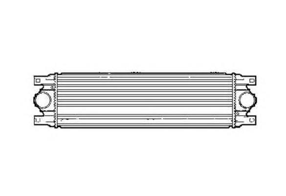 30874 NRF радіатор интеркуллера
