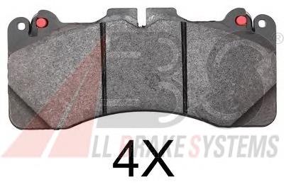 Гальмівні колодки ABS 37831 ціна, від 53.97 USD
