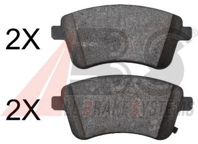 Гальмівні колодки ABS 37841 ціна, від 21.72 USD