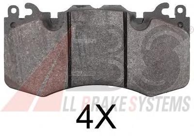 Купити 37801 ABS Колодки гальмівні передні, дискові