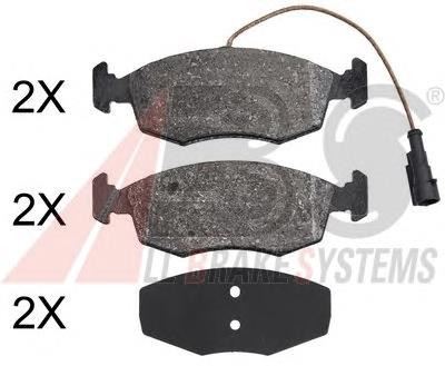 Гальмівні колодки ABS 37865 ціна, від 18.54 USD