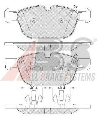 Гальмівні колодки ABS 37750 ціна, від 44.67 USD