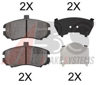 Гальмівні колодки ABS 37524 ціна, від 17.00 USD