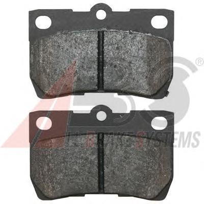 Задні гальмівні колодки ABS 37556 ціна, від 19.75 USD
