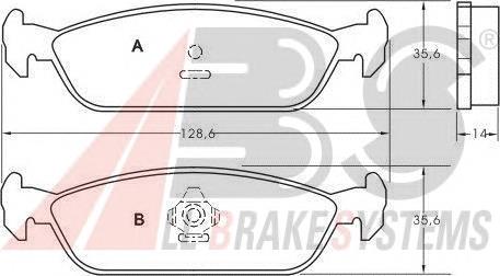  Колодки гальмові задні, дискові Daihatsu Charade 3