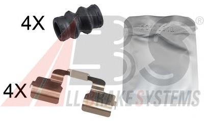 Ремкомплект гальмівних колодок ABS 1797Q ціна, від 3.80 USD