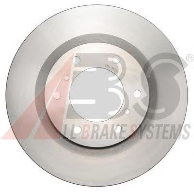 Диск переднього гальма ABS 17963 ціна, від 56.91 USD