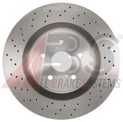Диск переднього гальма ABS 18014 ціна, від 88.27 USD