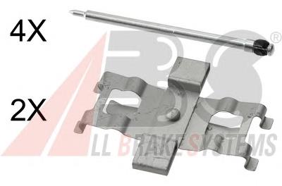 901805 Frenkit Ремкомплект гальмівних колодок
