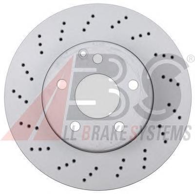 Диск переднього гальма ABS 17755 ціна, від 51.00 USD