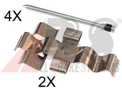 Ремкомплект гальмівних колодок Quick Brake 1091852