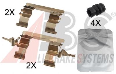 Купити 1853Q ABS Пружинна засувка супорту