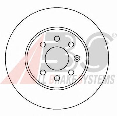 Диск переднього гальма ABS 16927 ціна, від 32.79 USD
